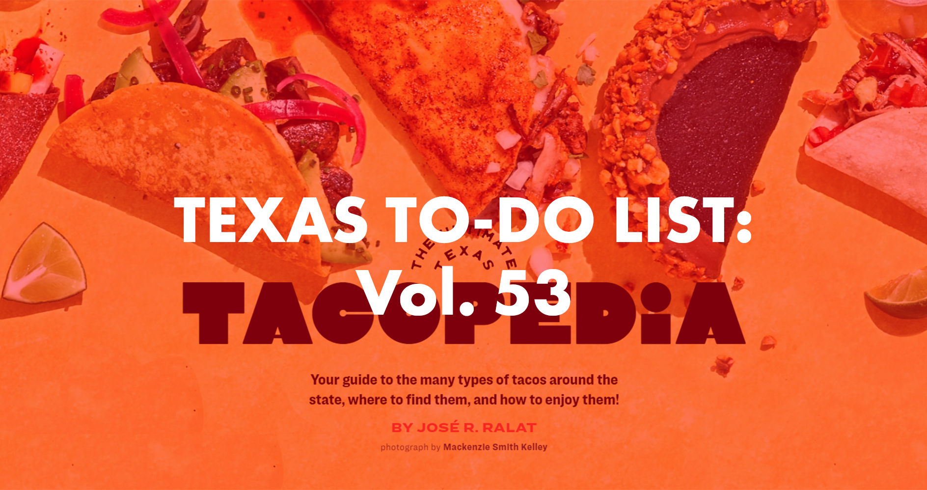 Texas To-Do List: Vol. 53