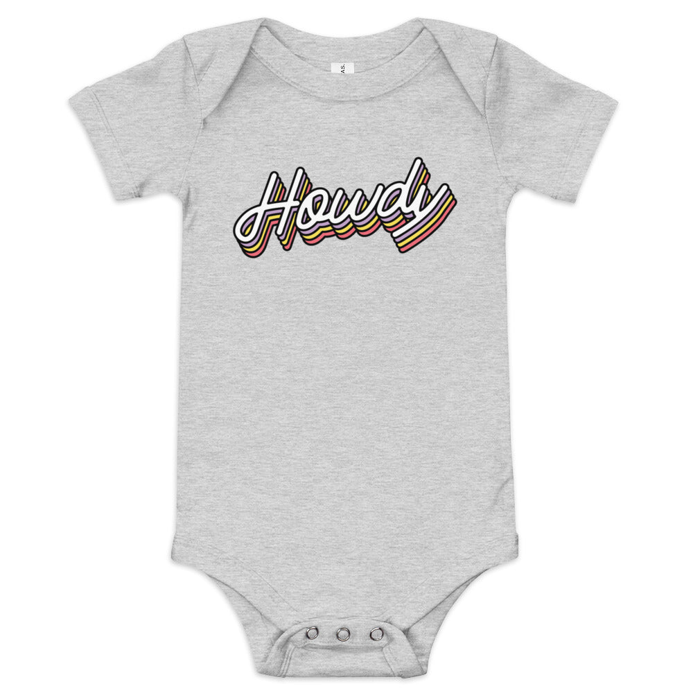 Howdy Baby Onesie