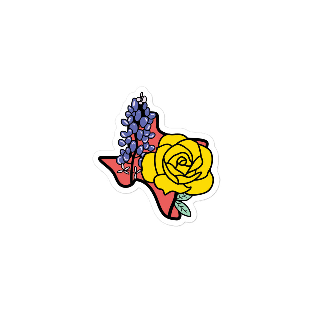 Texas Wildflower Sticker