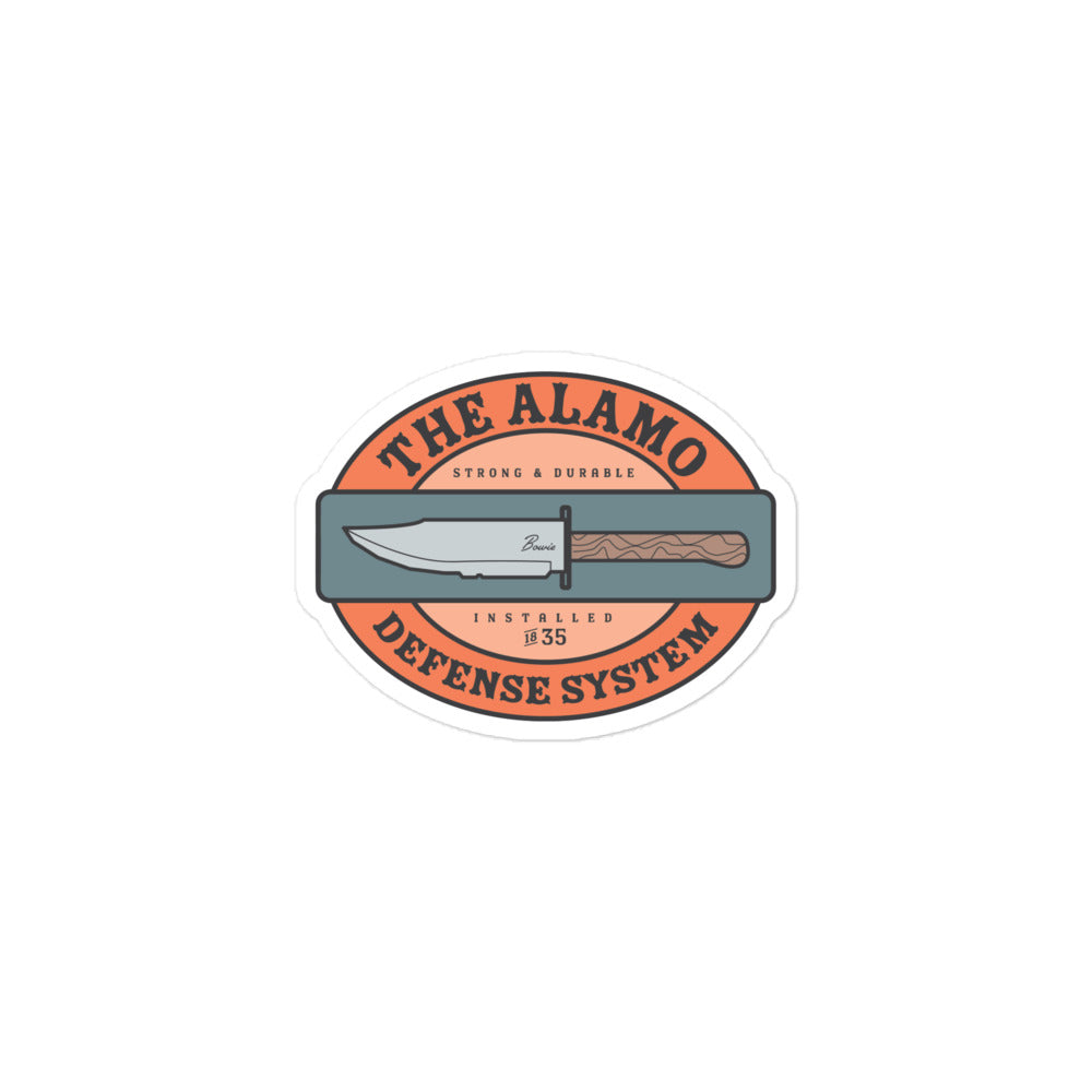 Bowie Knife Sticker