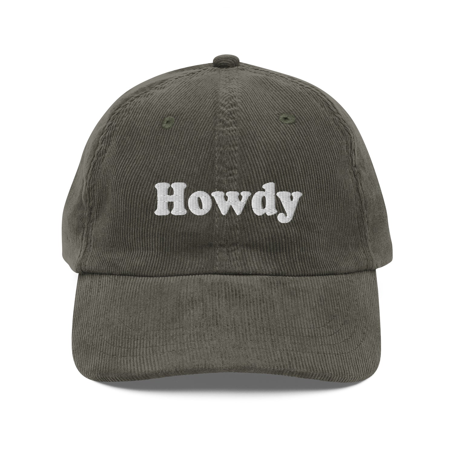 Howdy Corduroy Hat
