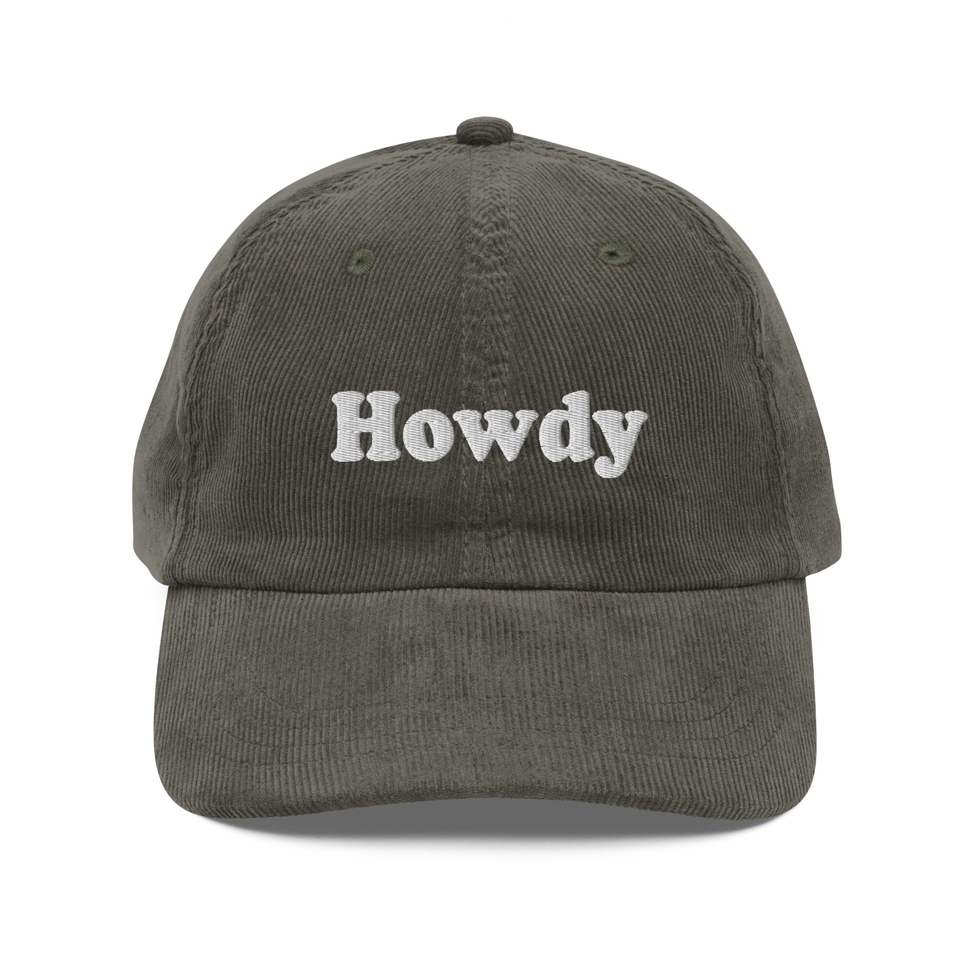 Howdy Corduroy Hat