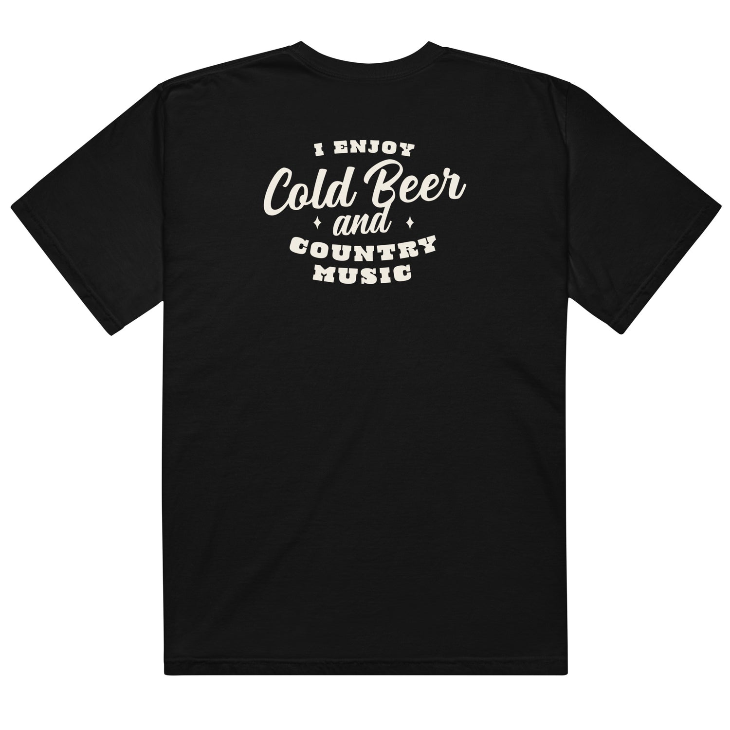 Cold Beer & Country Comfort Color T-shirt