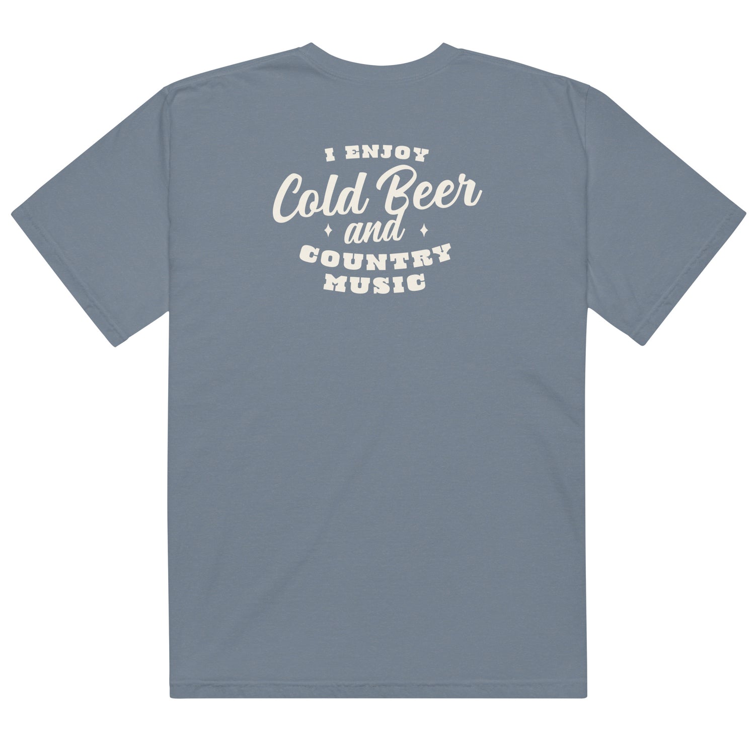 Cold Beer & Country Comfort Color T-shirt
