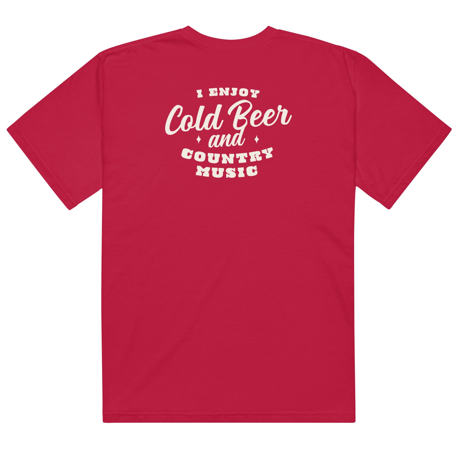 Cold Beer & Country Comfort Color T-shirt