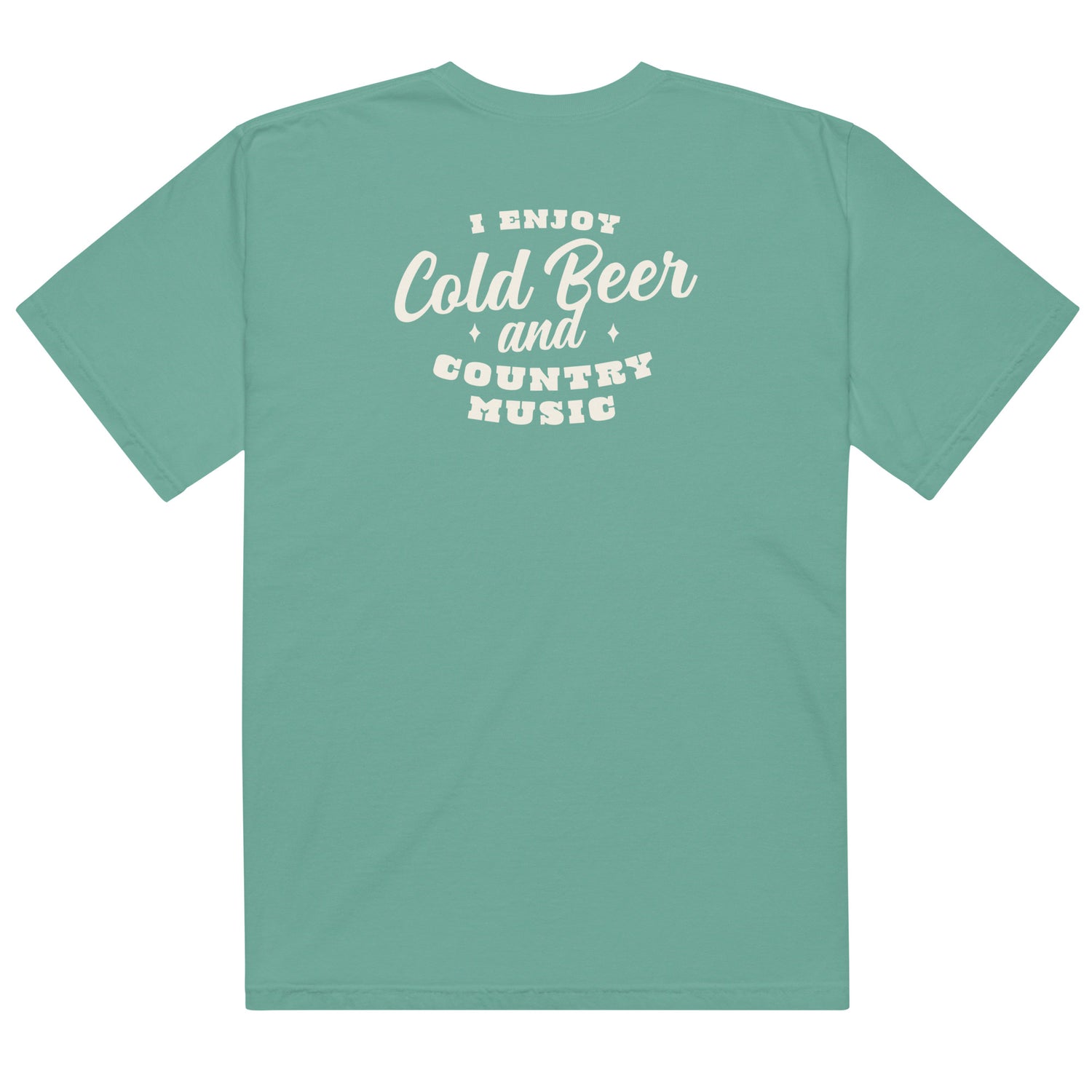 Cold Beer & Country Comfort Color T-shirt
