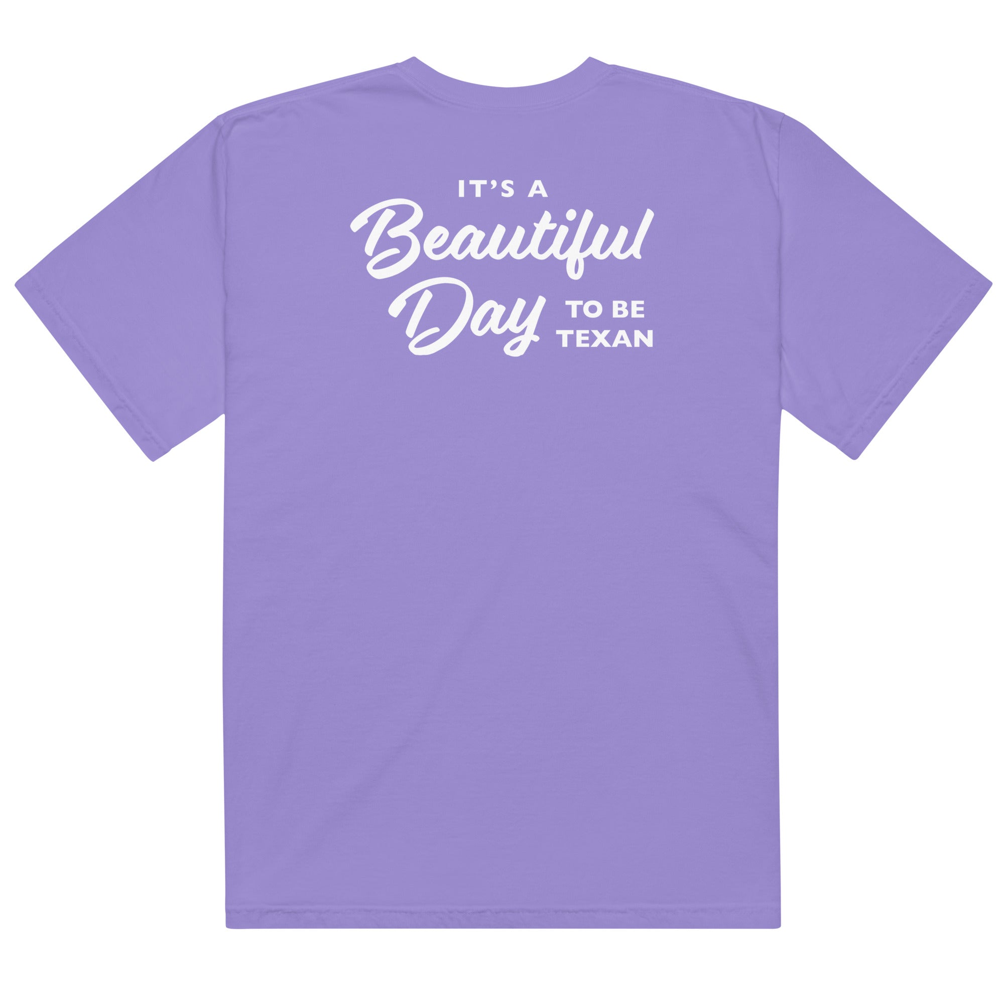 Beautiful Day to Be Texan Comfort Color T-shirt