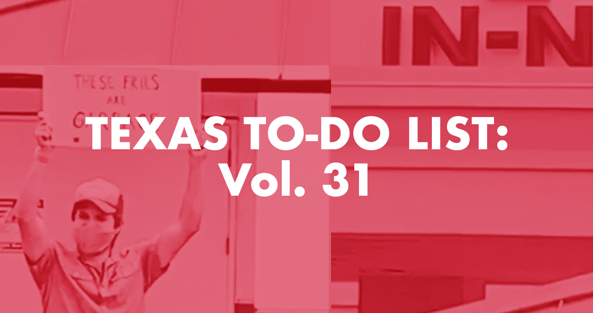 Texas To-Do List: Vol. 31