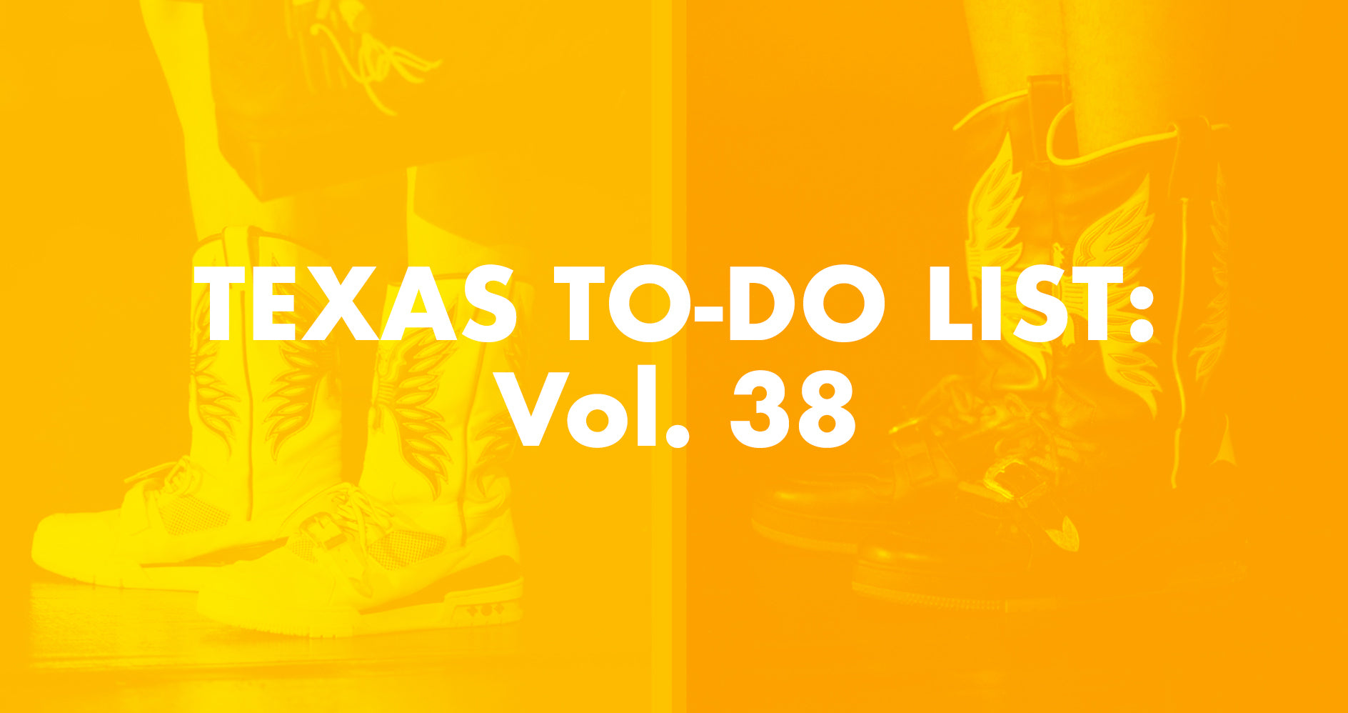 Texas To-Do List: Vol. 38