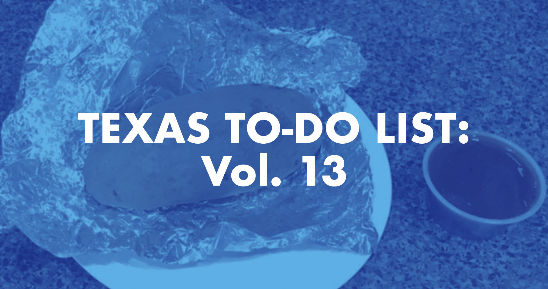 Texas To-Do List: Vol.13