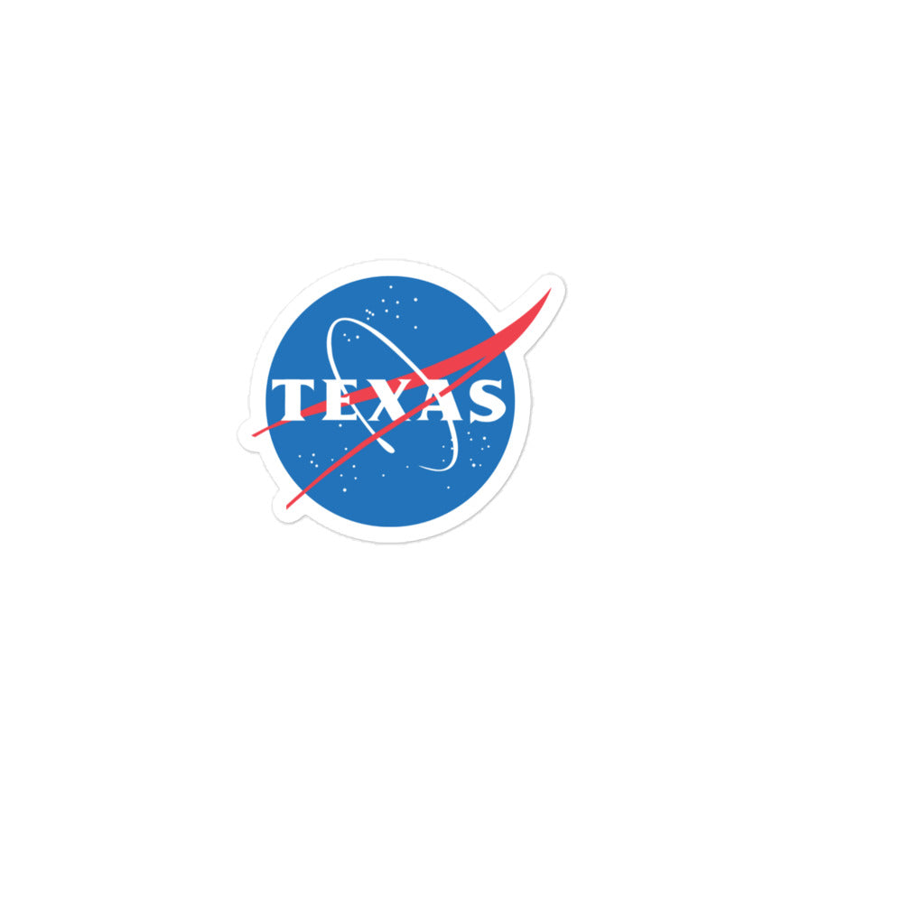 Texas Space Sticker