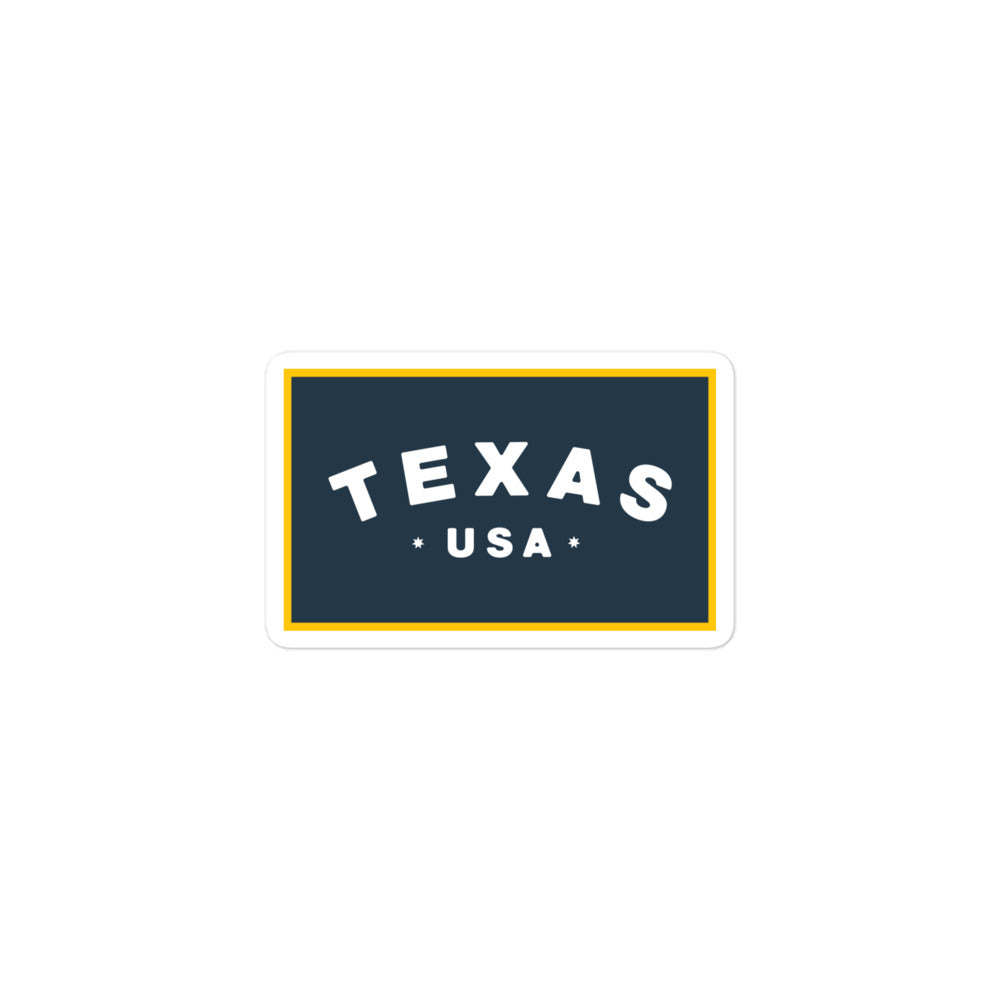 Texas USA Sticker