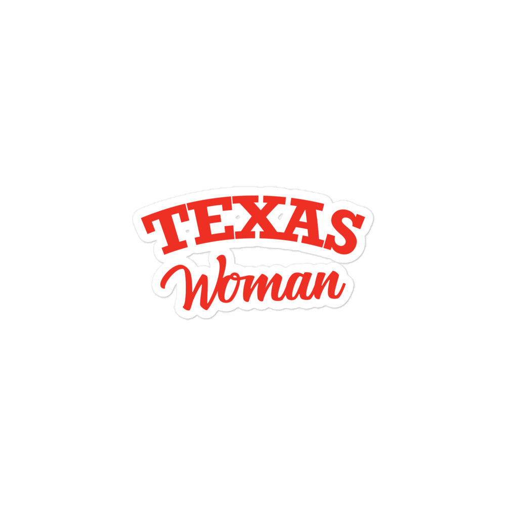 Texas Woman Sticker