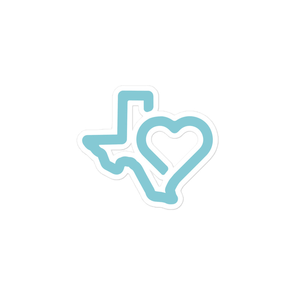 Heart of Texas Sticker