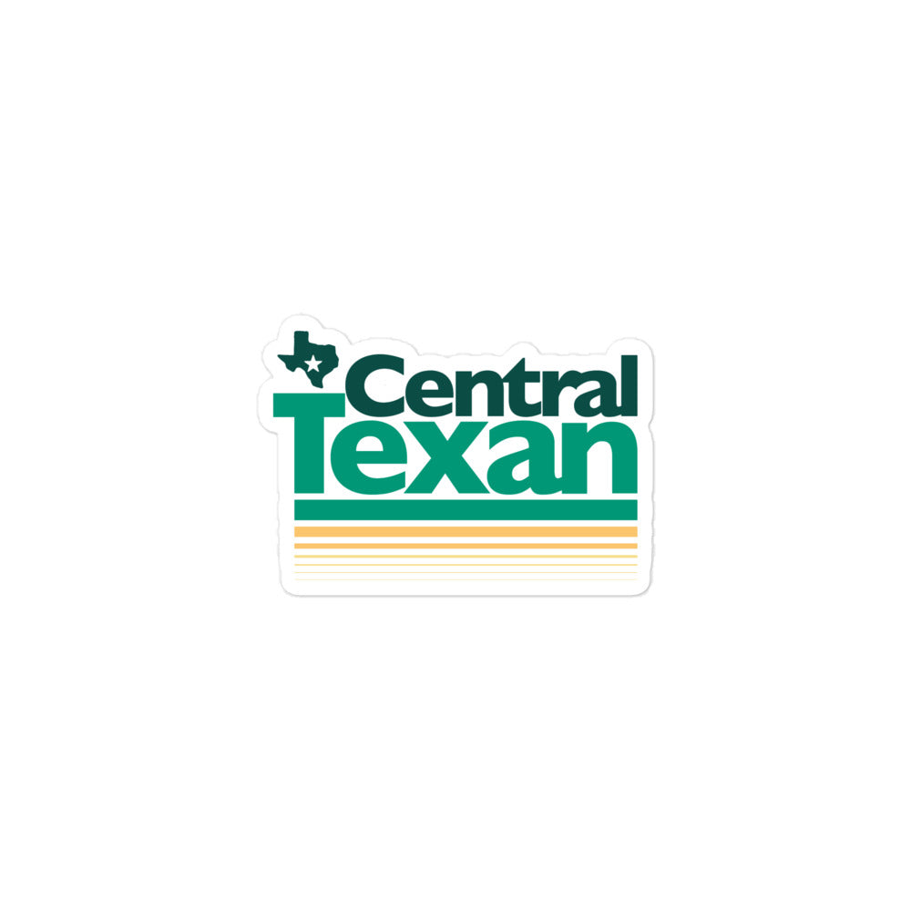 Central Texan Sticker