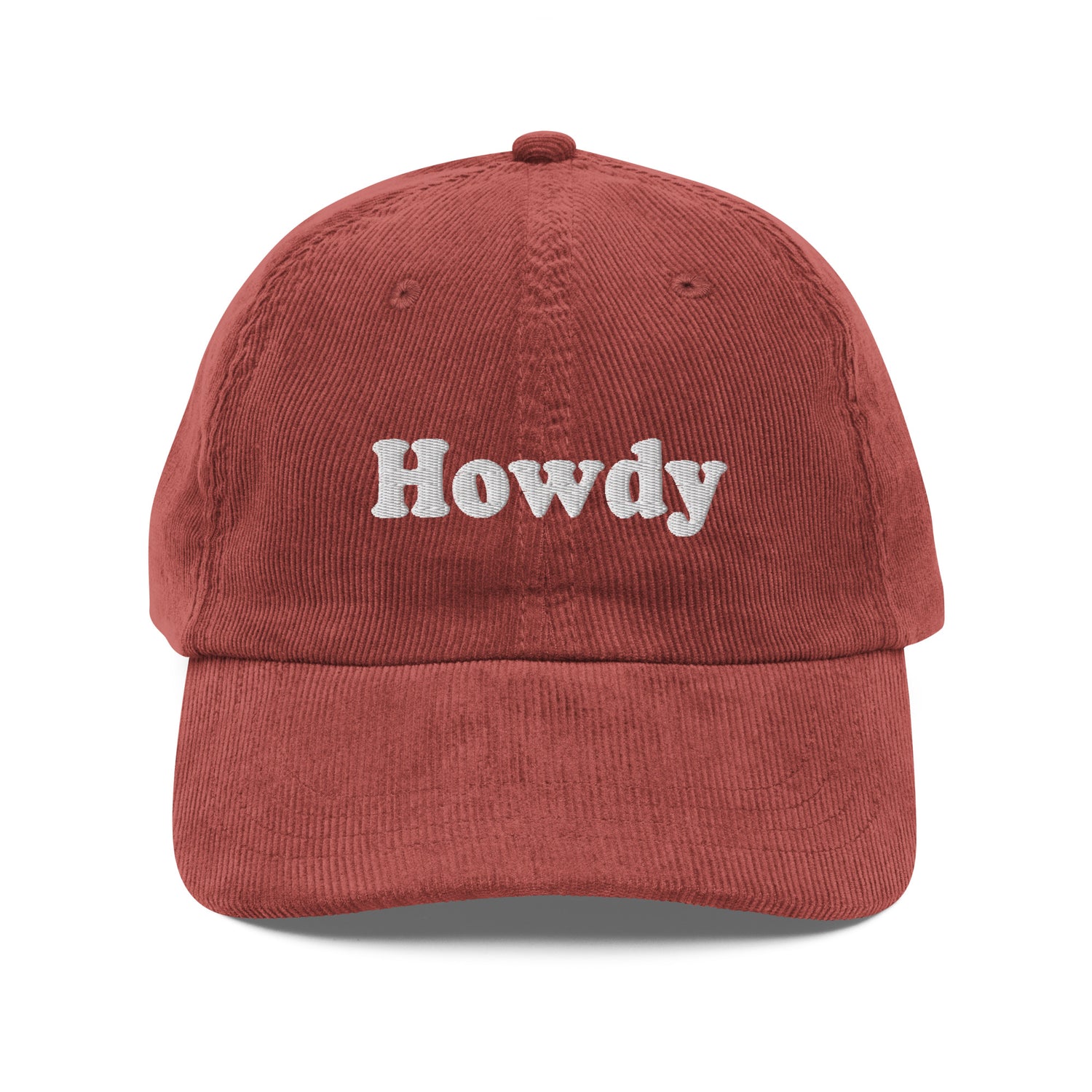 Howdy Corduroy Hat