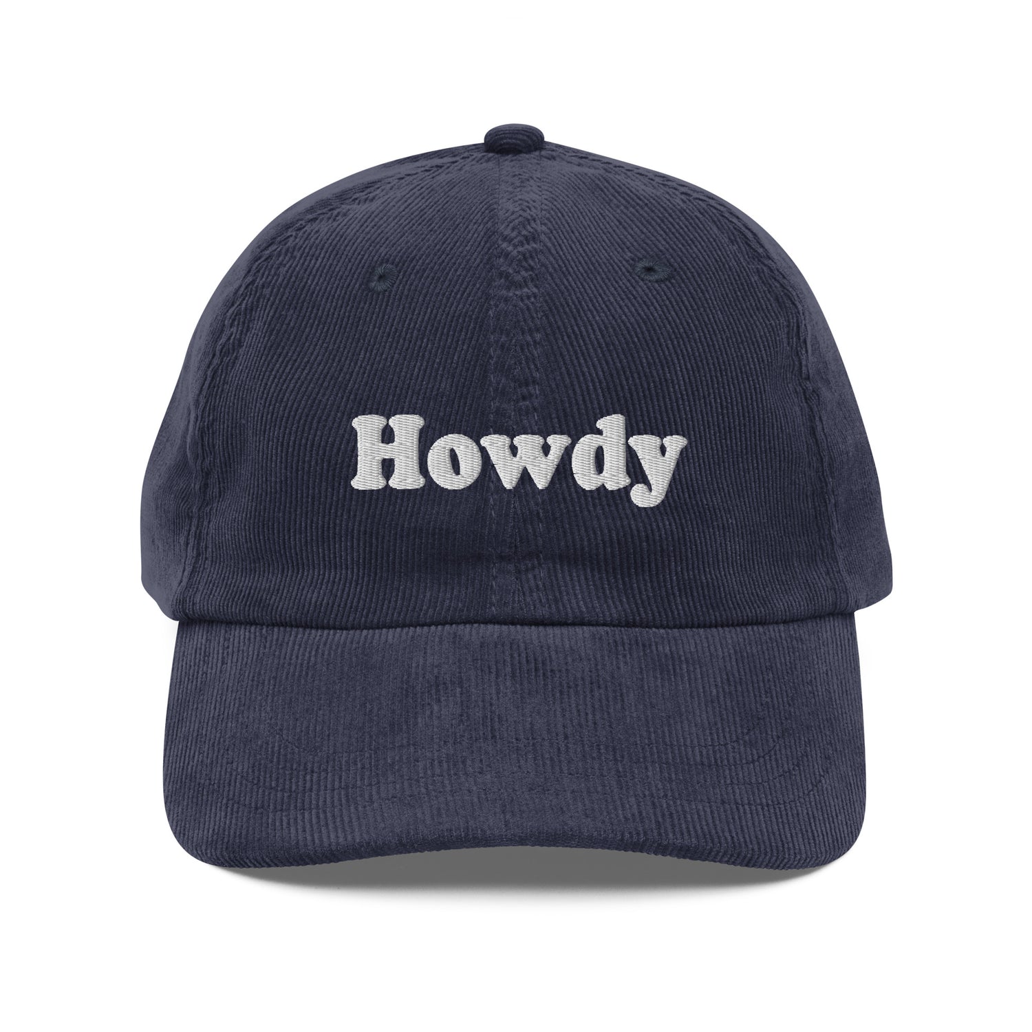 Howdy Corduroy Hat