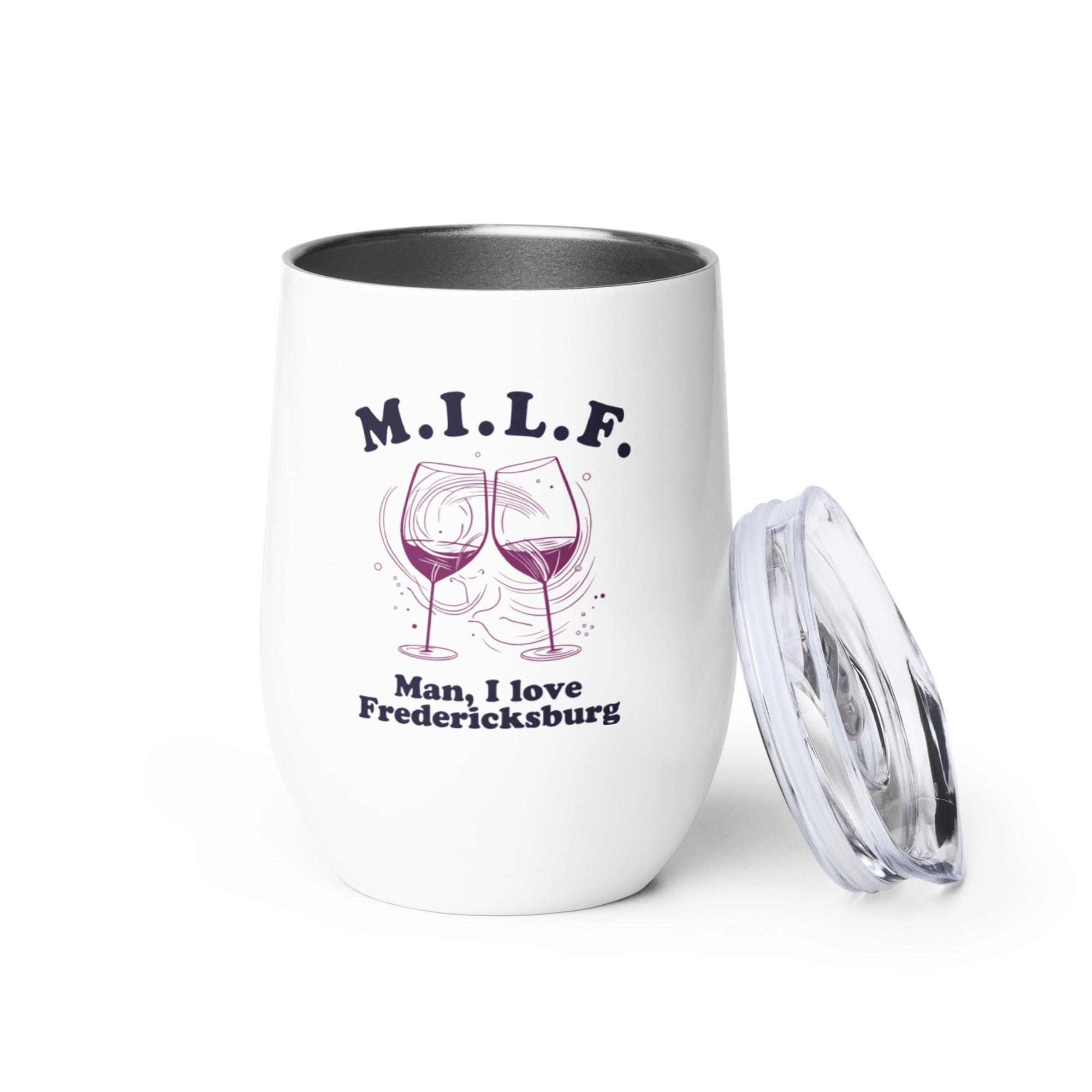 M.I.L.F. Wine Tumbler