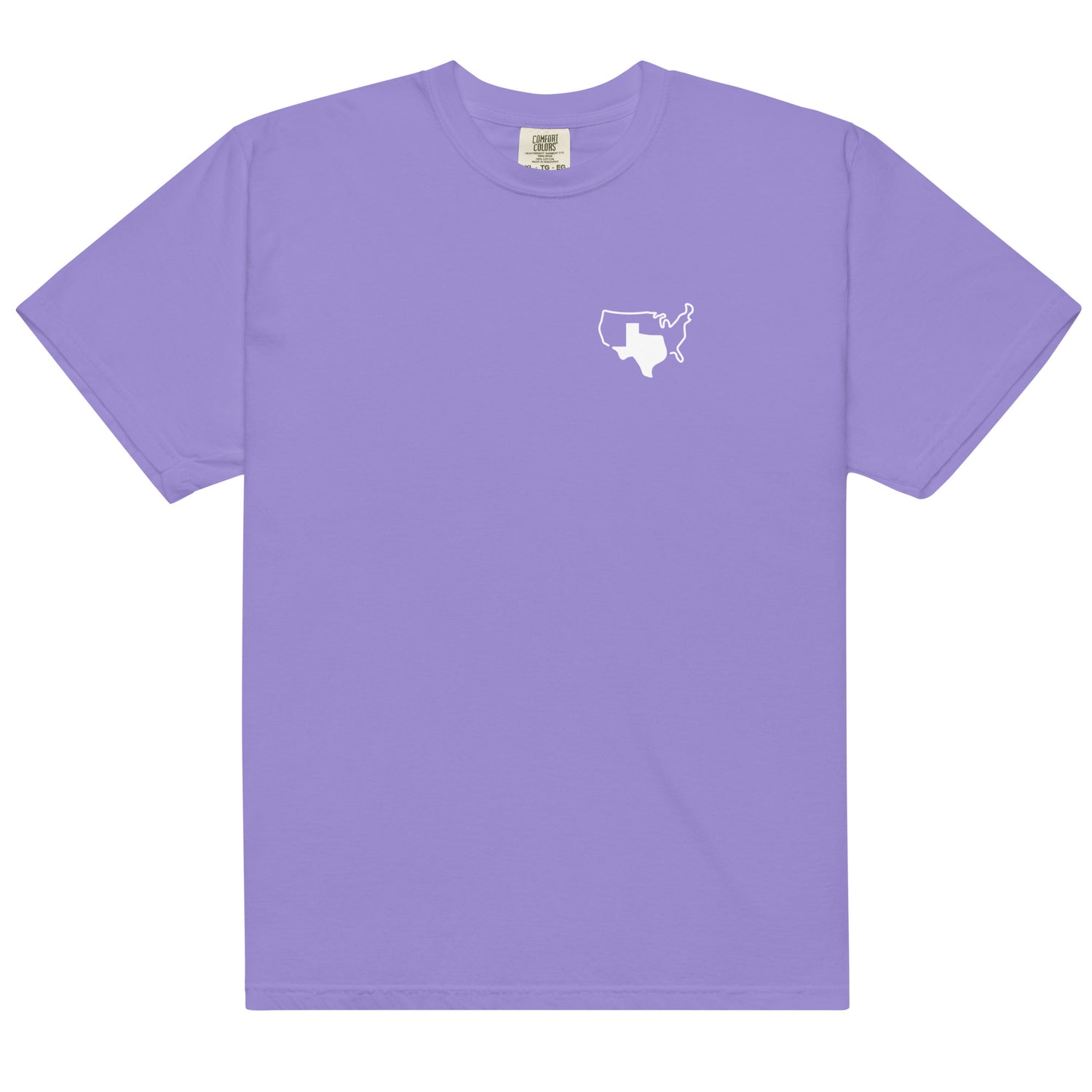 Beautiful Day to Be Texan Comfort Color T-shirt